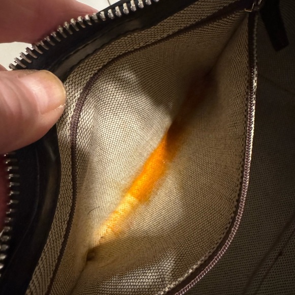 Dooney & Bourke Navy Blue Croc-Embossed Women's Bag - Picture 8 of 10